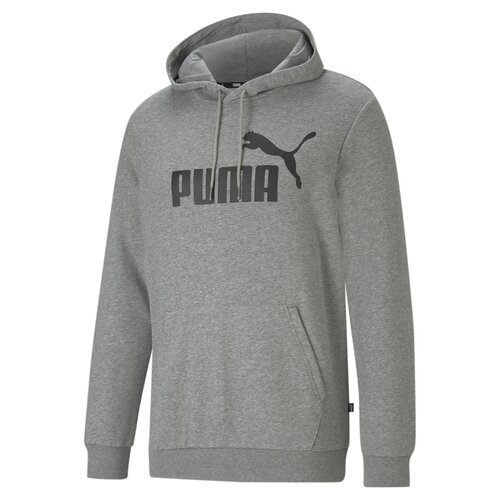 Толстовка PUMA Essentials Big Logo Men’s Hoodie, размер XS, серый