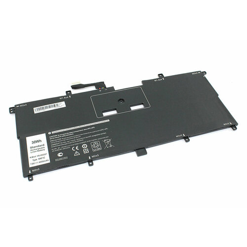 Аккумулятор для ноутбука Dell XPS 13 9365 (NNF1C) 7.6V 4000mAh OEM аккумулятор для ноутбука dell xps 13 9365 hmpfh nnf1c