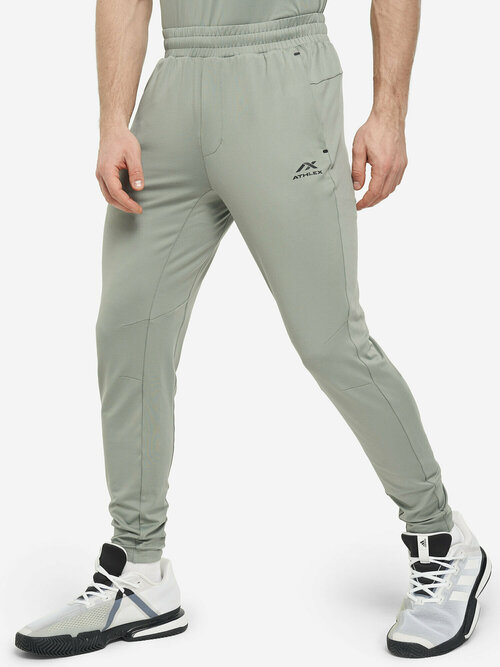 брюки ATHLEX, размер 46, серый