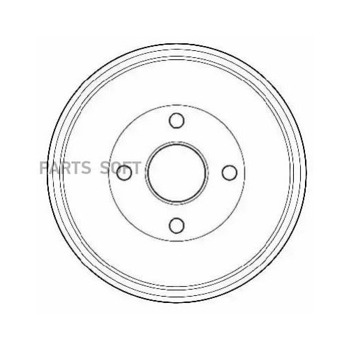 JURID 329191J Тормозной барабан 8310₽