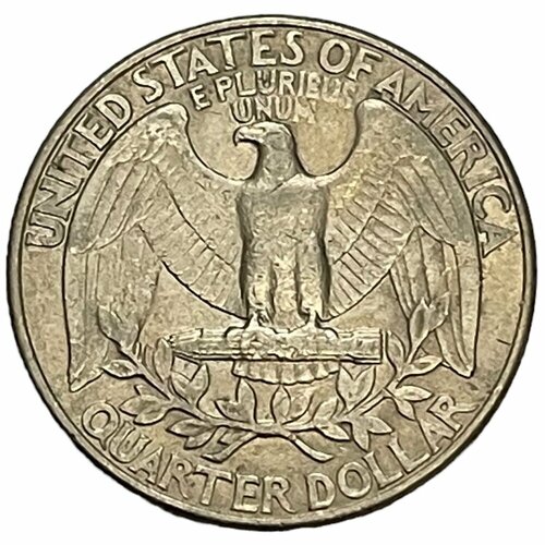 США 25 центов (1/4 доллара) 1989 г. (Quarter, Вашингтон) (D)
