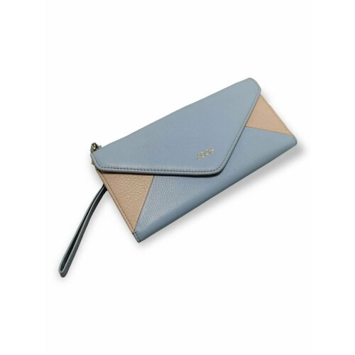 фото Кошелек 3295/blue, фактура зернистая, голубой pouchman