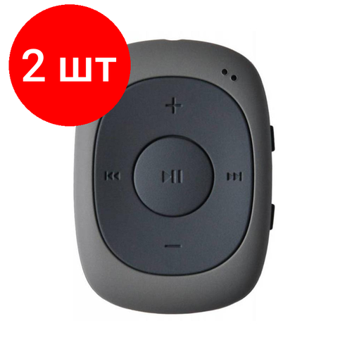 Комплект 2 штук, Плеер MP3 Digma C2L (C2LG) mp3 плеер digma s4 8 гб ru черный серый