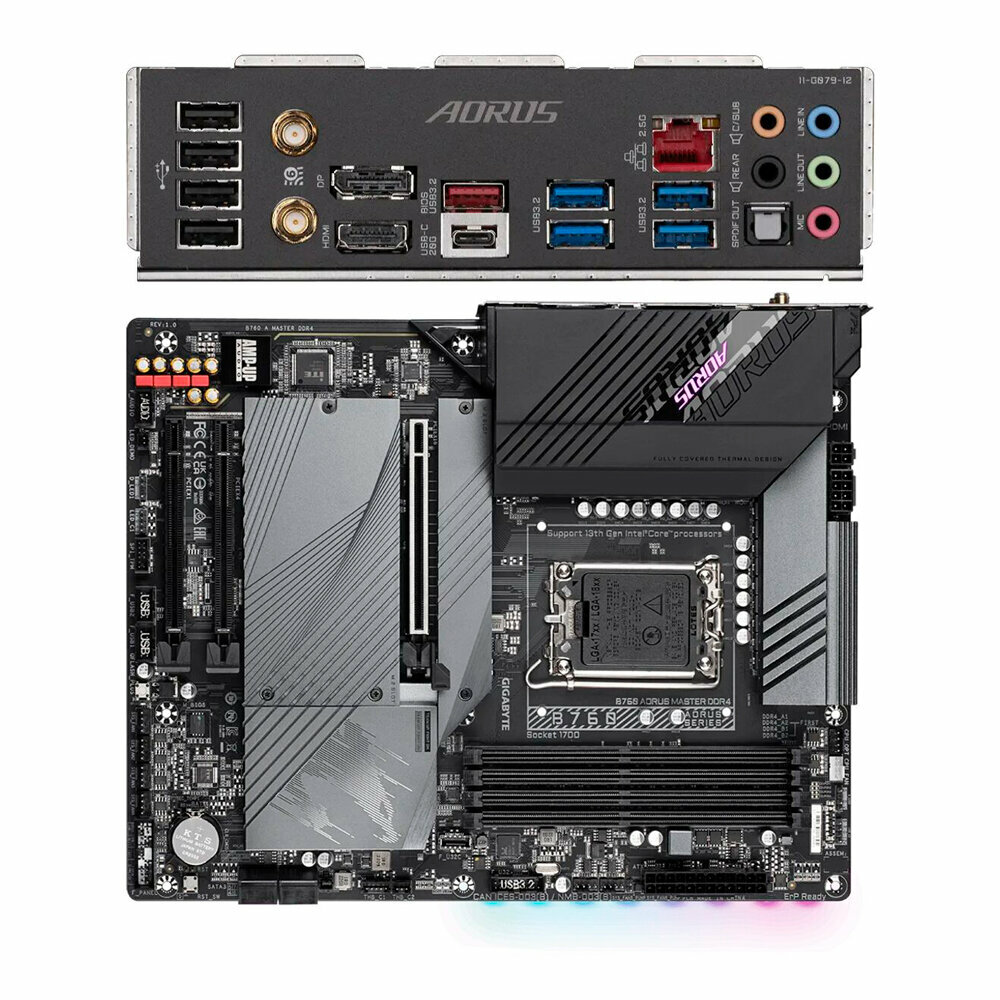 Материнская плата Gigabyte B760 AORUS MASTER DDR4 - фото №13