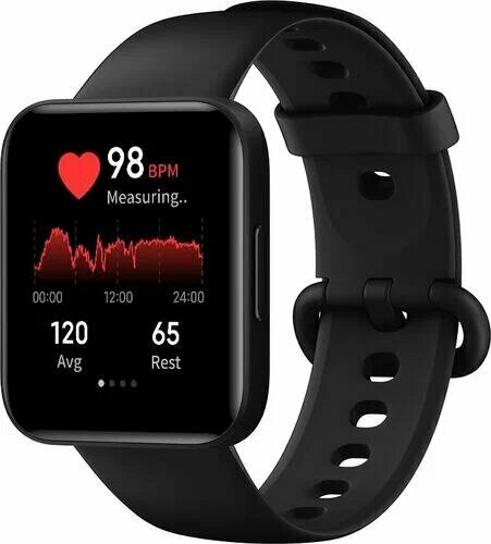 Умные часы Xiaomi POCO Watch 38 мм GPS, черный — купить в интернет ...