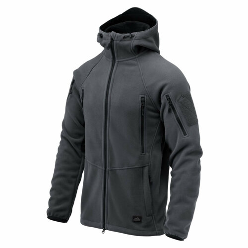 Куртка спортивная HELIKON-TEX, размер XL, серый, черный куртка patriot двойной флис helikon tex pl woodland xl