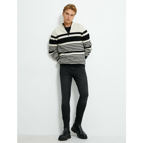 фото Джинсы koton, размер 34/30, черный