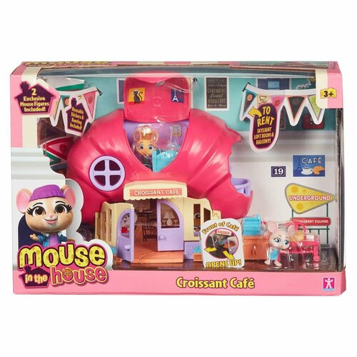 Набор игровой Mouse in the House Кафе Круассан 41729