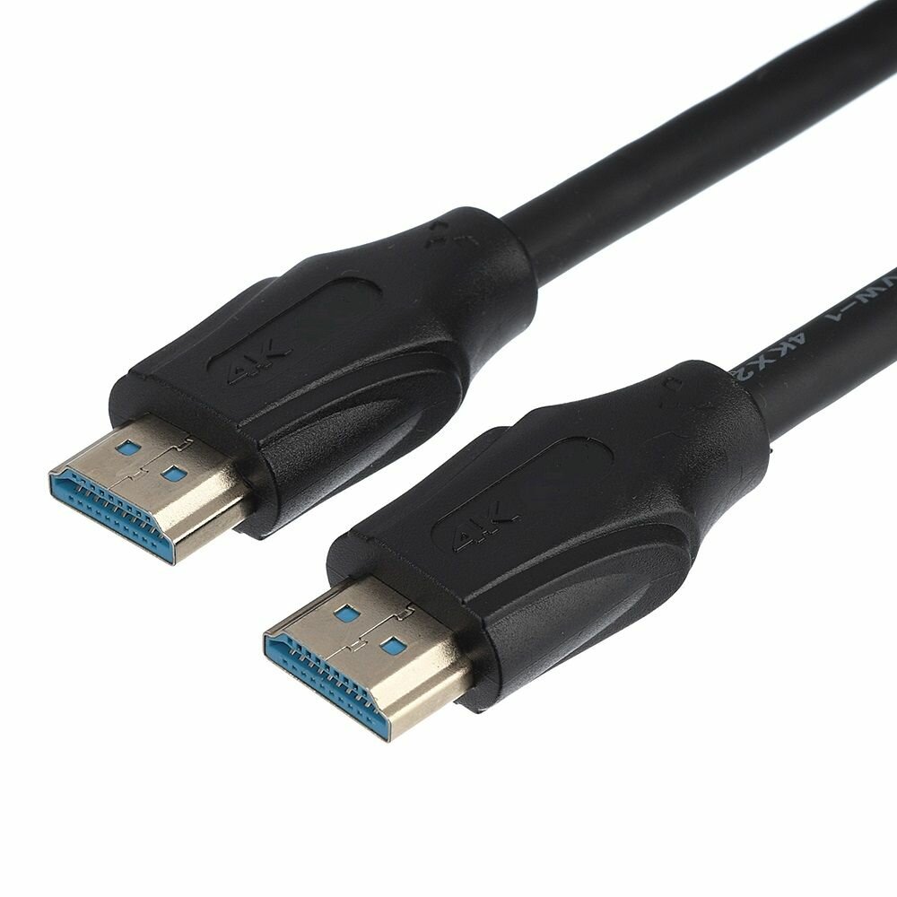 фото Кабель GoPower HDMI (m)-HDMI (m) 1.5м ПВХ ver.1.4