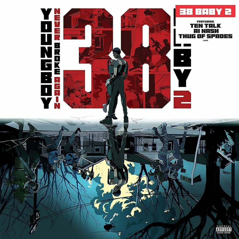 Виниловая пластинка Youngboy Never Broke Again, 38 Baby 2 (0075678644078) Мистерия звука - фото №3