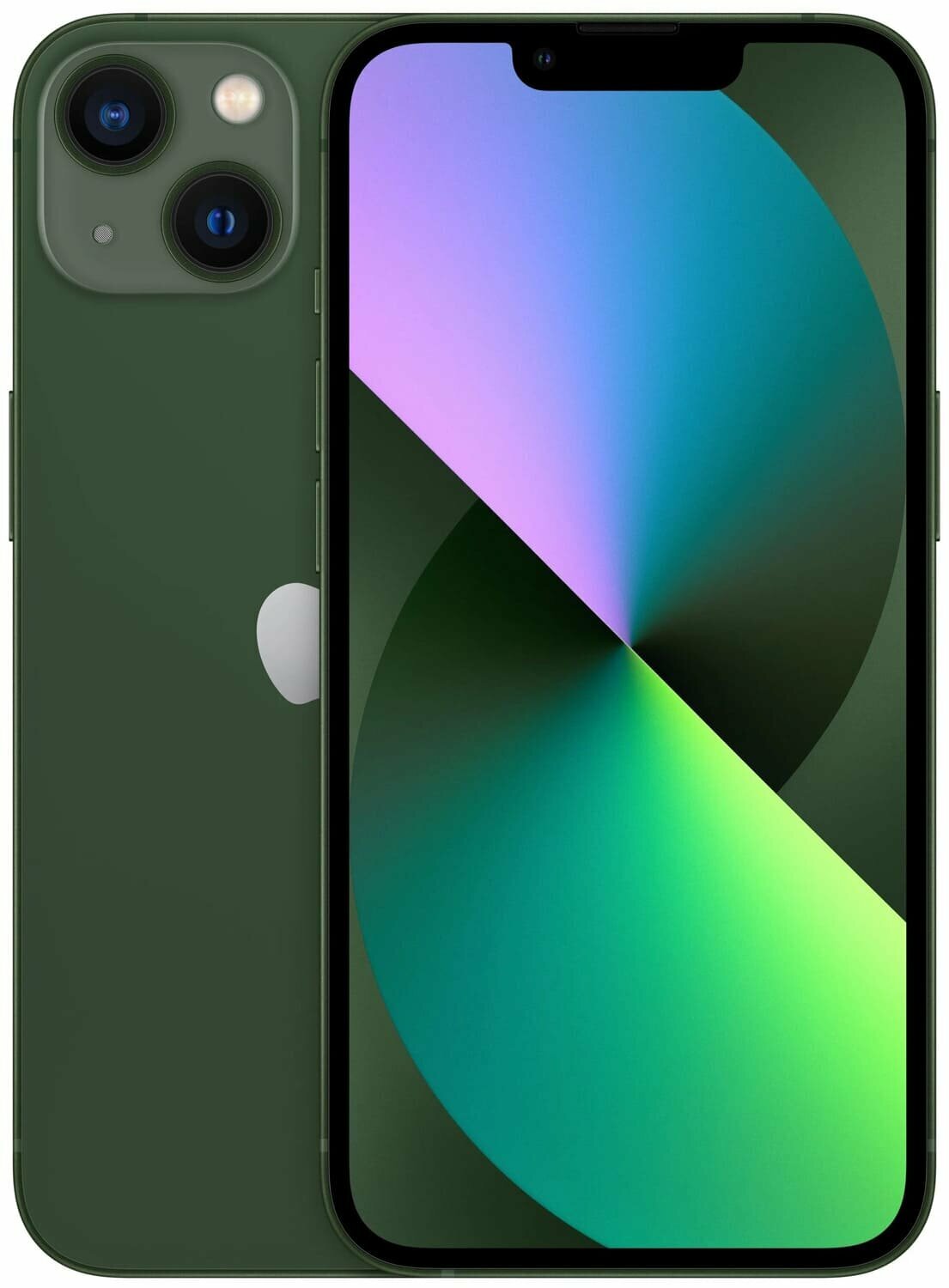 Смартфон Apple iPhone 13 128 ГБ, nano SIM+eSIM, Альпийский зеленый ...