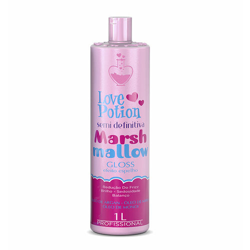 Нанопластика LOVE POTION Marshmellow 1000 ml kativa защитное масло для волос эликсир арганы 30 мл