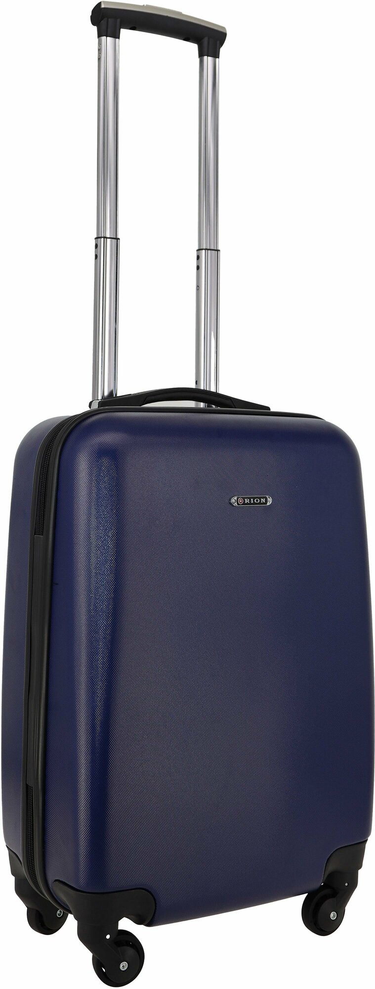 фото Чемодан Рион+ (RION+) R434, Пластик, 55 см, 41 литра, 4 колеса, S (до 55 см), ручная кладь, усиленный пластик