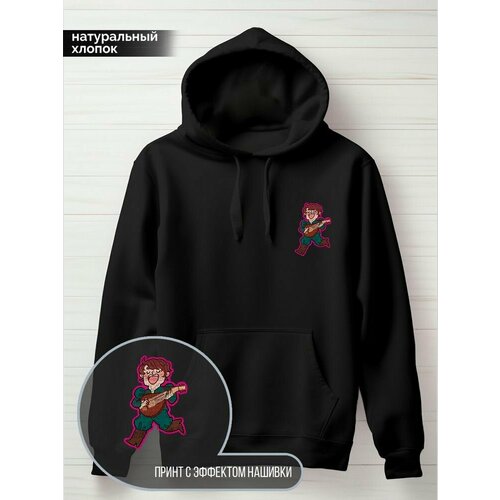 фото Худи hypnotica, размер l, черный