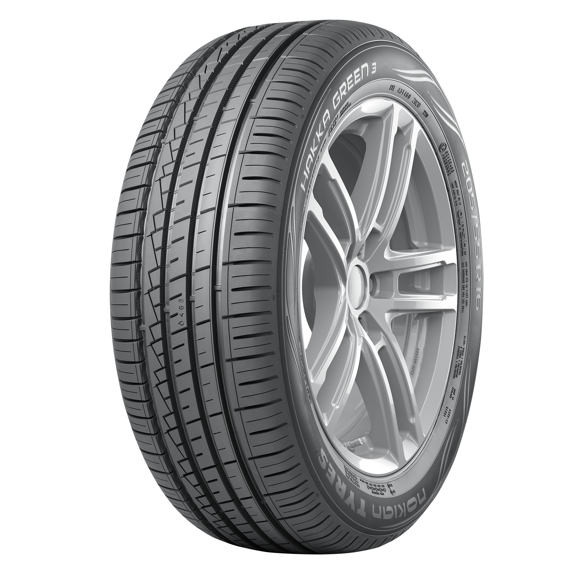 Шина Nokian Tyres (теперь Ikon Tyres) Hakka Green 3 215/55R18 99V XL