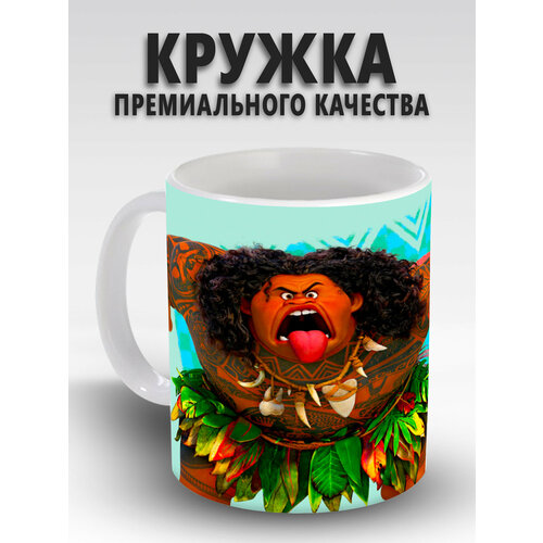 Кружка с принтом Моана 3