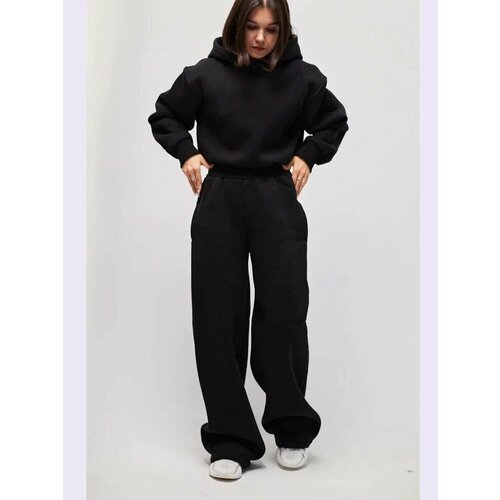 фото Костюм, размер 44-46, черный нет бренда