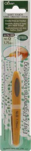 Изображение товара Clover - эргономический крючок для вязания размер 1,75 mm