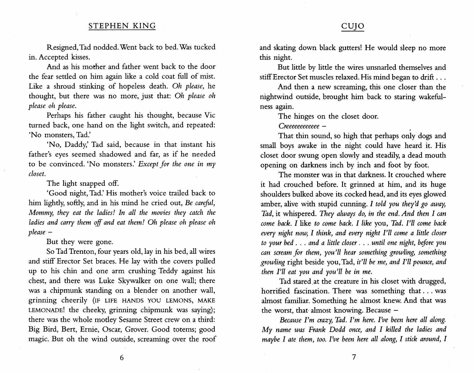 Cujo / Книга на Английском (Stephen King) - фото №2