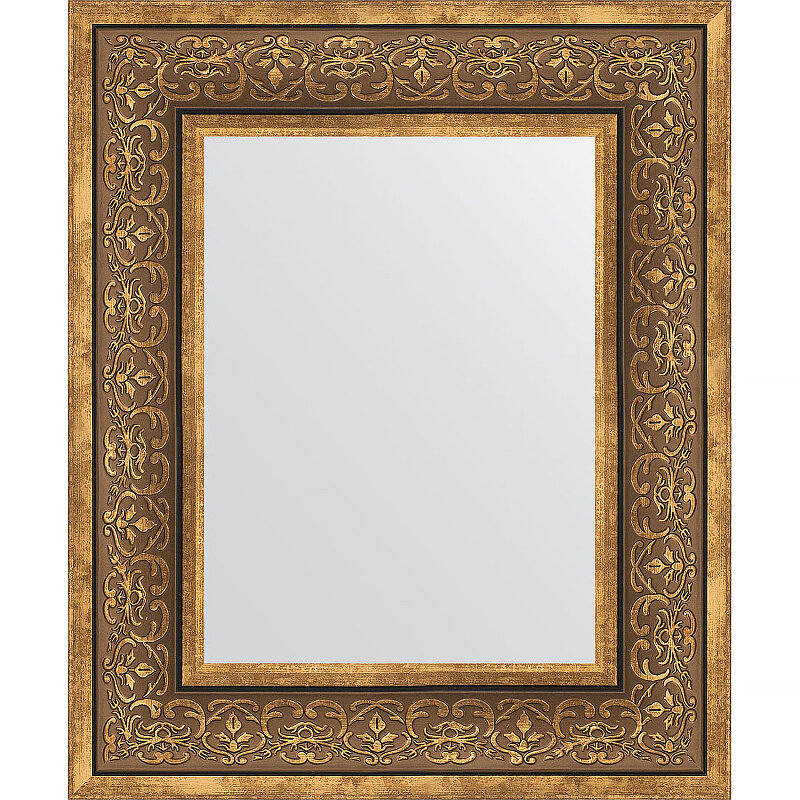 фото Зеркало Evoform Definite 59х49 BY 3031 в багетной раме - Вензель бронзовый 101 мм