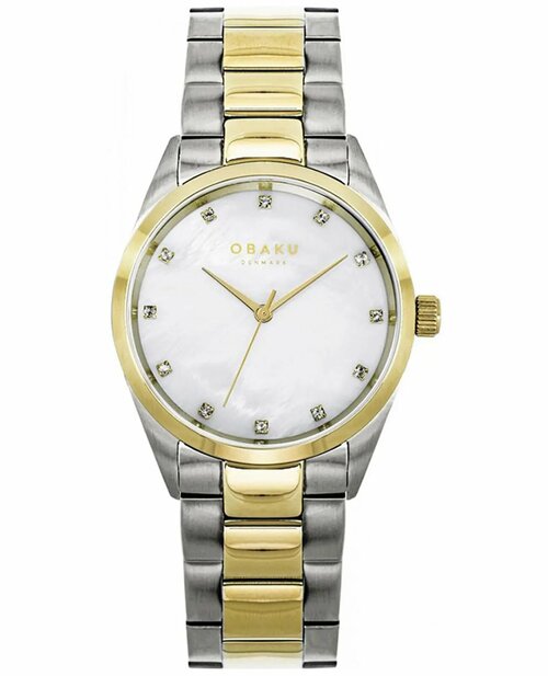 Наручные часы OBAKU, золотой, белый