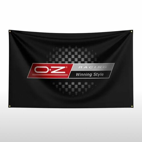 Флаг плакат баннер JDM OZ Racing