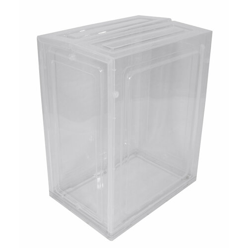 Прозрачная обувная коробка