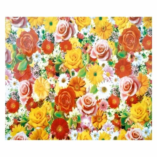 Скатерть колорит пвх гамма с бейкой 135х110см мультиколор арт117 1277₽