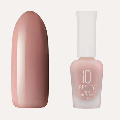 Изображение товара Укрепитель ногтей с коллоидным золотом, IQ Beauty, Gold Hardener, Nude