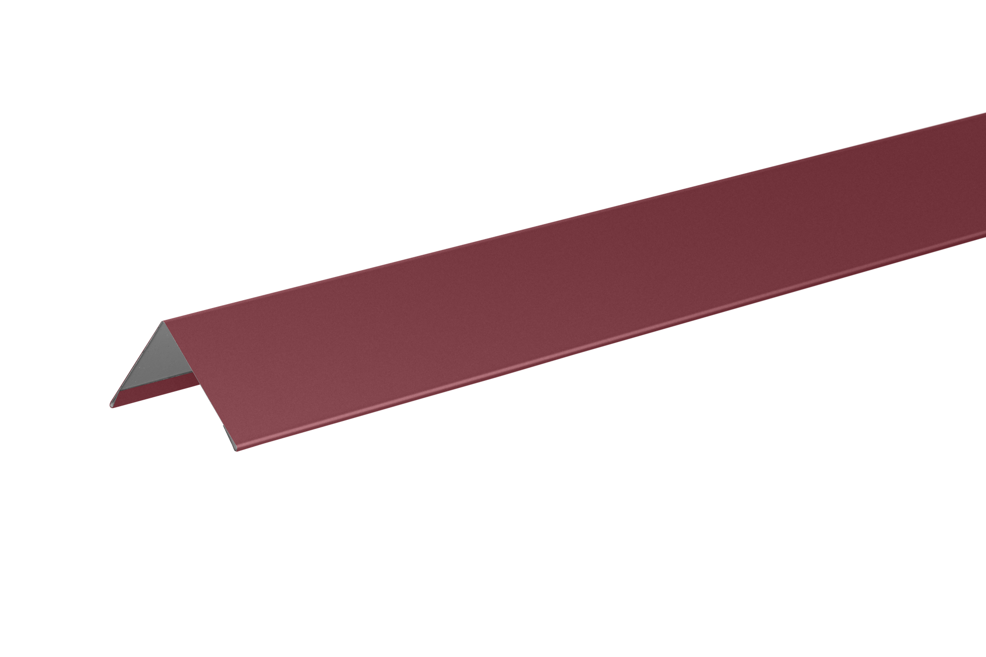 фото Планка для наружных углов 50x50x2000 мм RAL 3005 красный