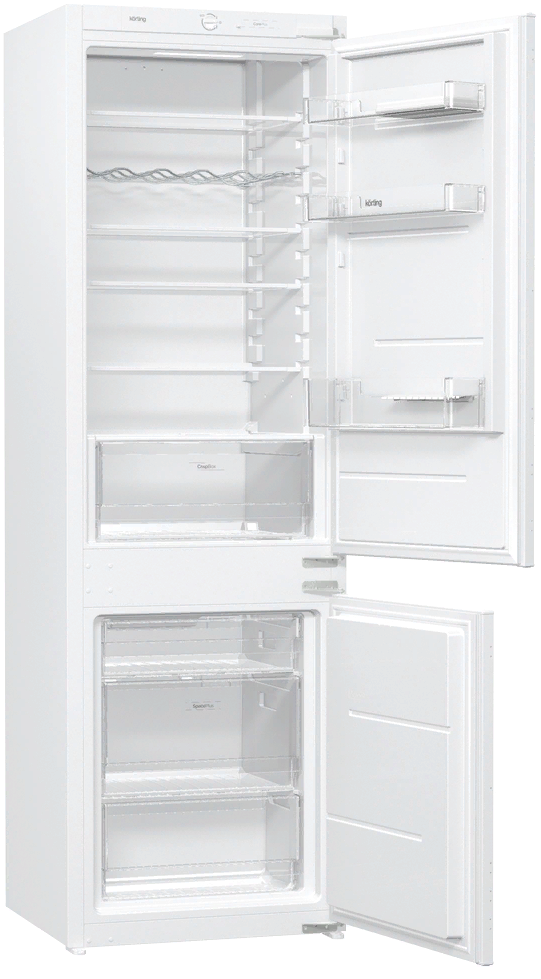 KORTING Двухкамерный холодильник встраиваемый Korting KSI 17860 CFL