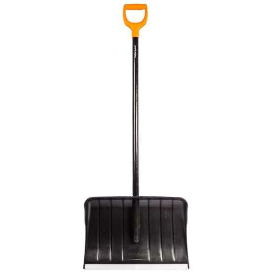Скрепер для уборки снега Fiskars Solid с алюминиевым черенком