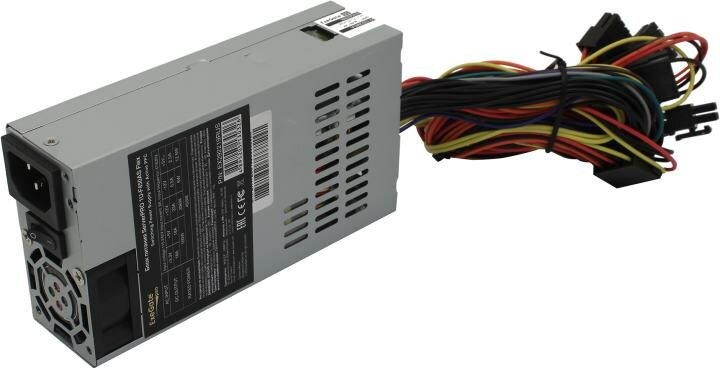 Блок питания Exegate EX292219RUS 450W (Flex ATX, APFC, КПД 80% (80 PLUS), 4cm fan, 24pin, 4pin, 3xSATA, 2xIDE) - фото №6