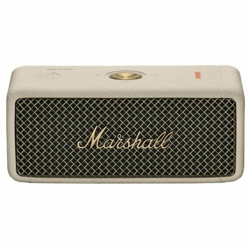 Колонка портативная, Marshall, 20 Вт, Bluetooth 5.1, бежевого цвета портативная акустика marshall kilburn ii 36 вт black