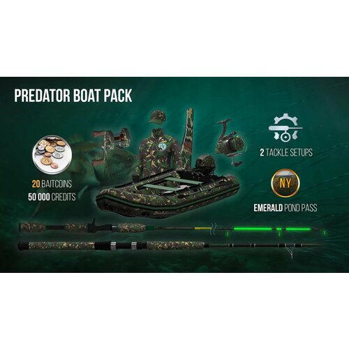 The Fisherman - Fishing Planet: Predator Boat Pack (Steam; PC; Регион активации Россия и СНГ)