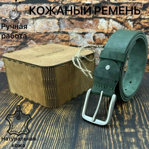фото Ремень , размер 110, зеленый ип бахчинян геворк саркисович