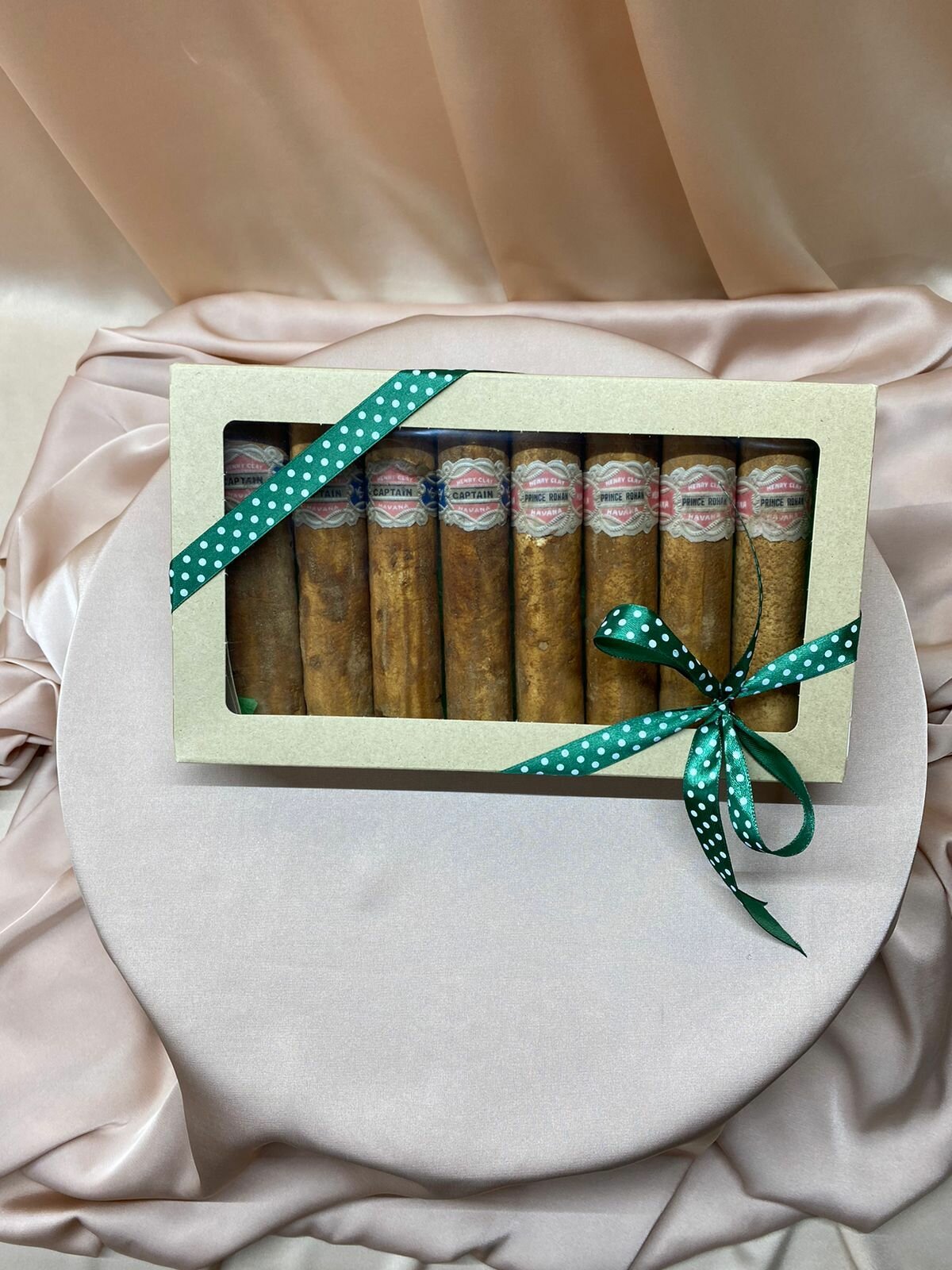 подарочный набор сигары из зефира ручной работы для мужчин - фотография № 6