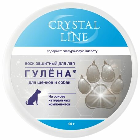 CRYSTAL LINE Воск для лап защитный "гулена" 90 г