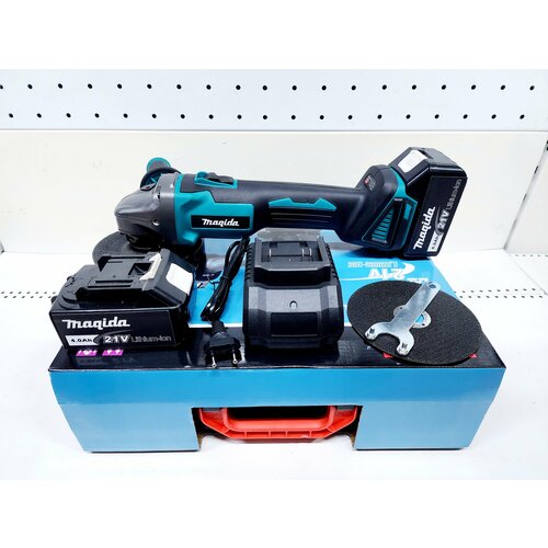 Аккумуляторная ушм Magida JL-97M 21В 4Ач кейс 125мм 859000₽