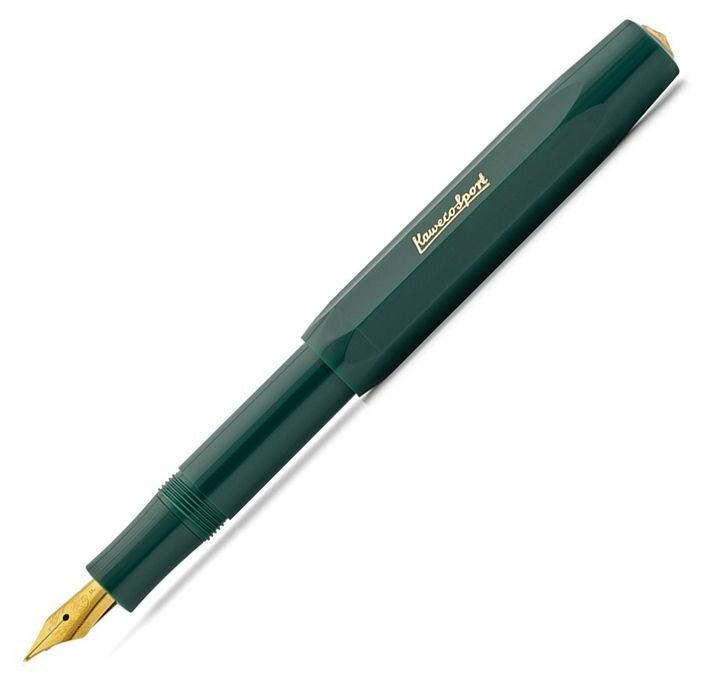 Ручка-роллер KAWECO FROSTED Sport 0,7 мм, корпус лайм - фото №1