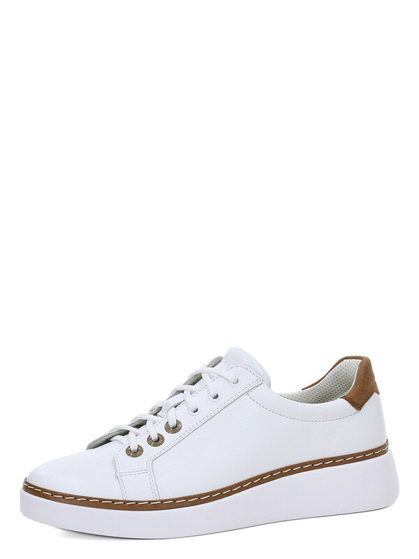 фото Кроссовки женские Marko кремово-бежевые кожаные 41 размер