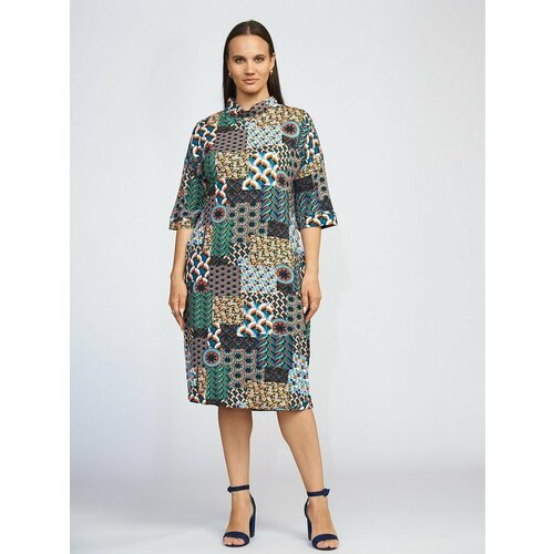 фото Платье el fa mei, размер 50, мультиколор