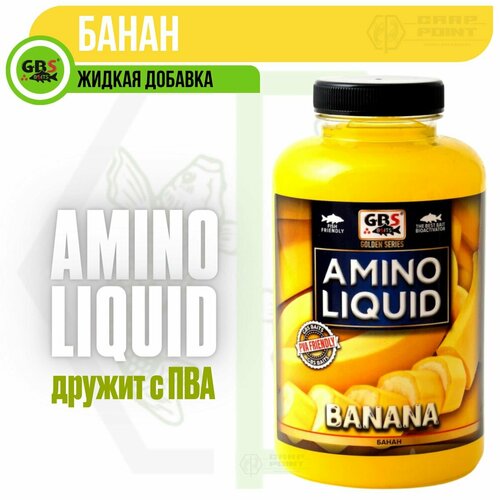 аминокислотный комплекс biotechusa liquid amino апельсин 1000 мл Амино ликвид GBS Amino Liquid BANANA Банан 0,5л (бутылка)