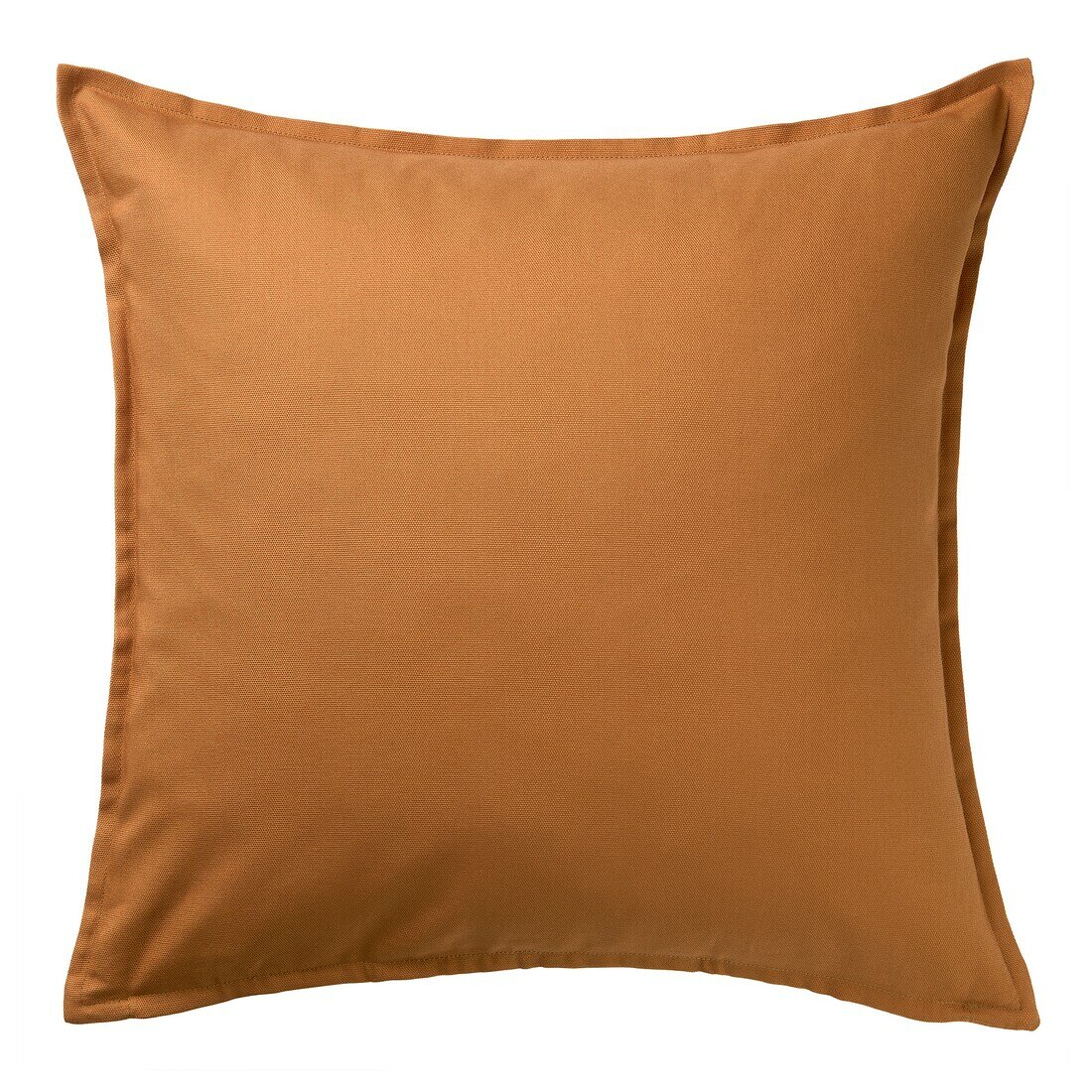 Чехол на подушку икеа гурли, 50х50 см, коричнево-желтый