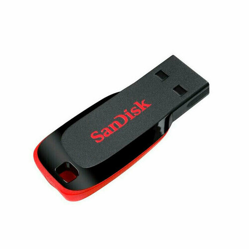 Флешка USB SanDisk 128GB CZ50 Cruzer Blade (чёрный) флешка sandisk 128gb cz50 cruzer blade usb2 0