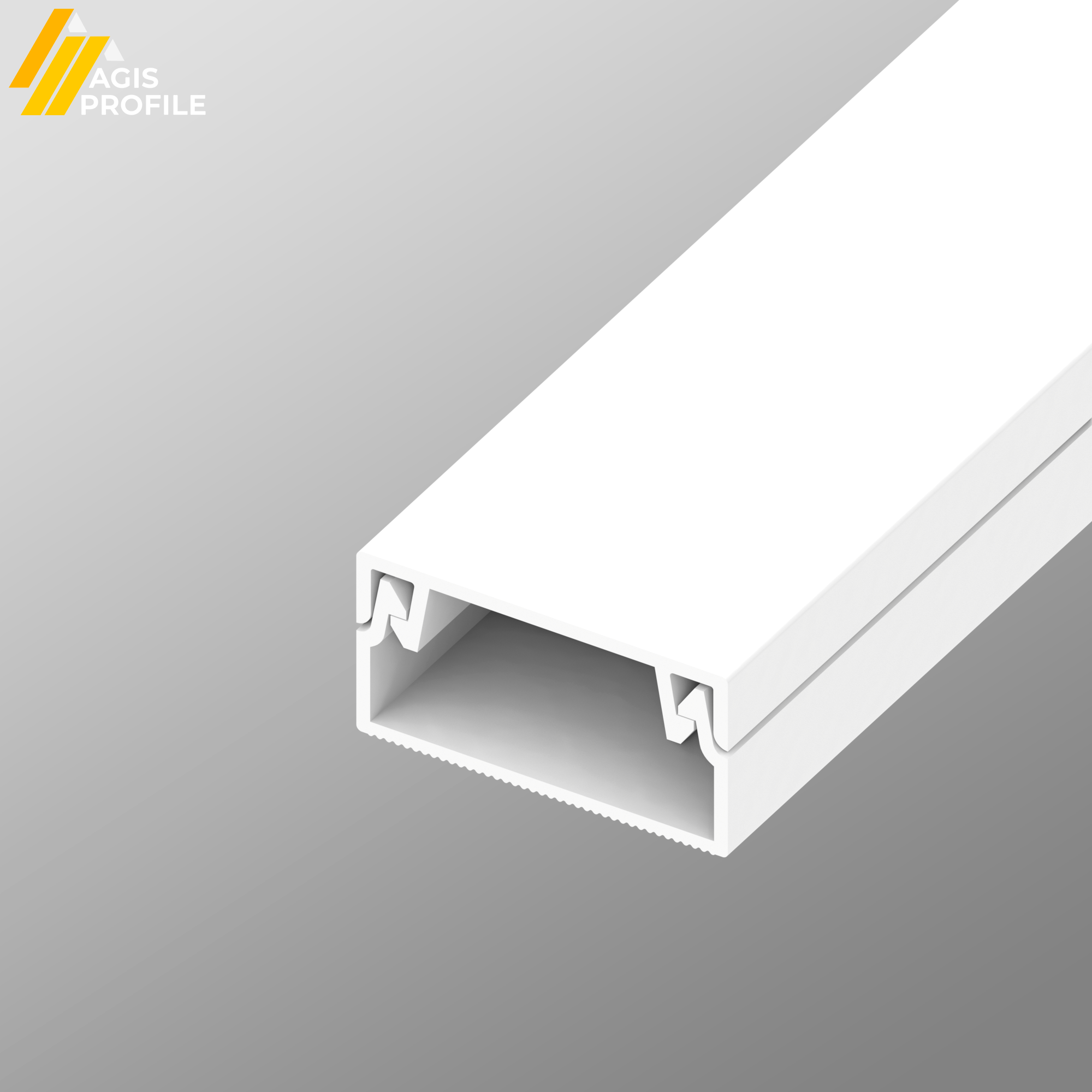 фото Кабель-канал ПВХ Agise Profile 20х10 мм Белый (10м./уп.)
