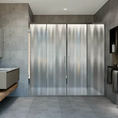 Изображение товара Душевая дверь Vincea Гарда (Garda) VDS-1G2170CH, 1700, хром, стекло шиншилла