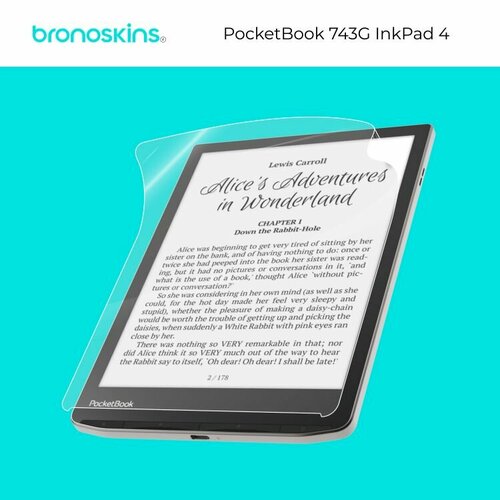 Глянцевая, Защитная пленка на электронную книгу PocketBook 743G InkPad 4