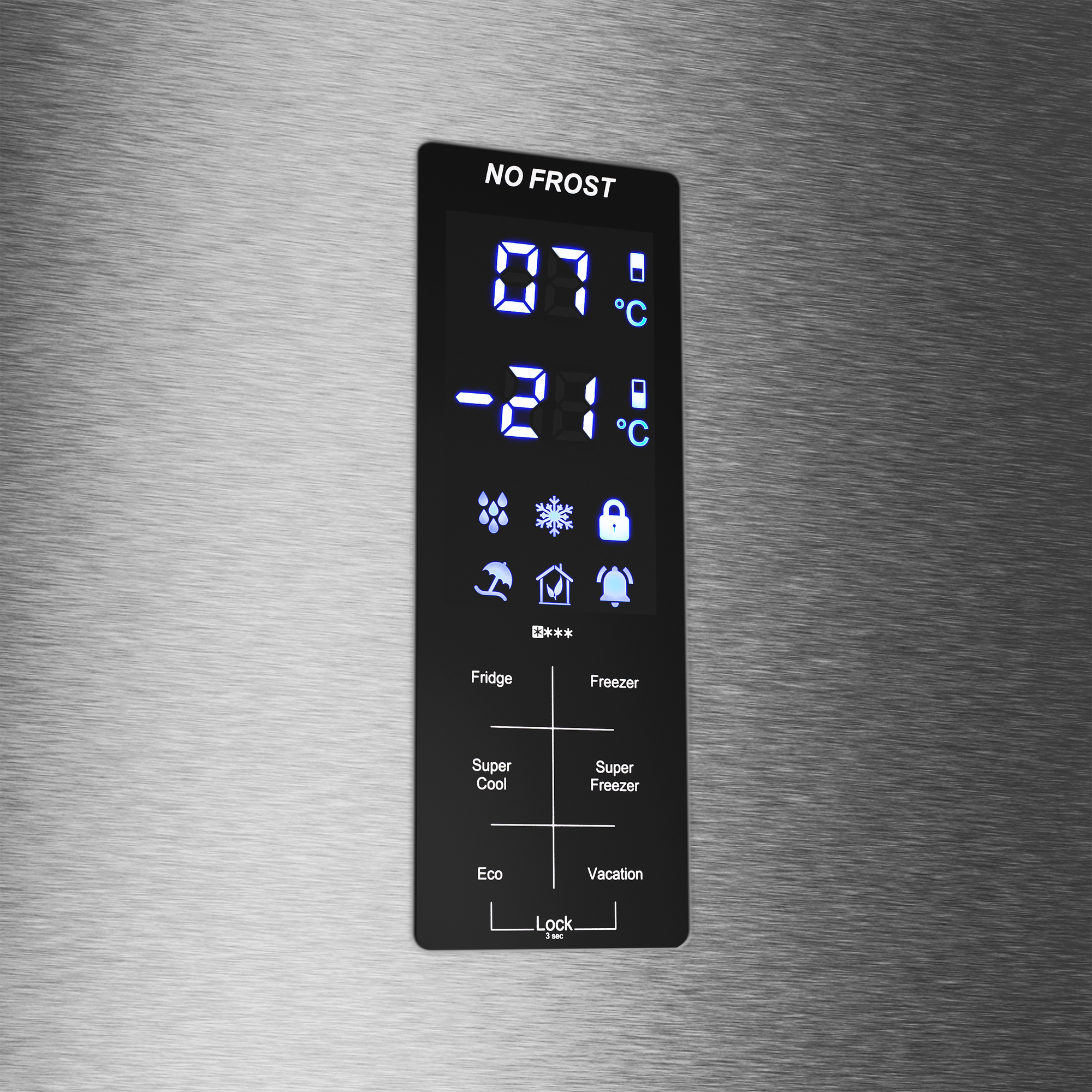 Холодильник двухкамерный Maunfeld MFF187NFIX10 187x66x59.5 см 1 компрессор цвет серебристый - фото №7