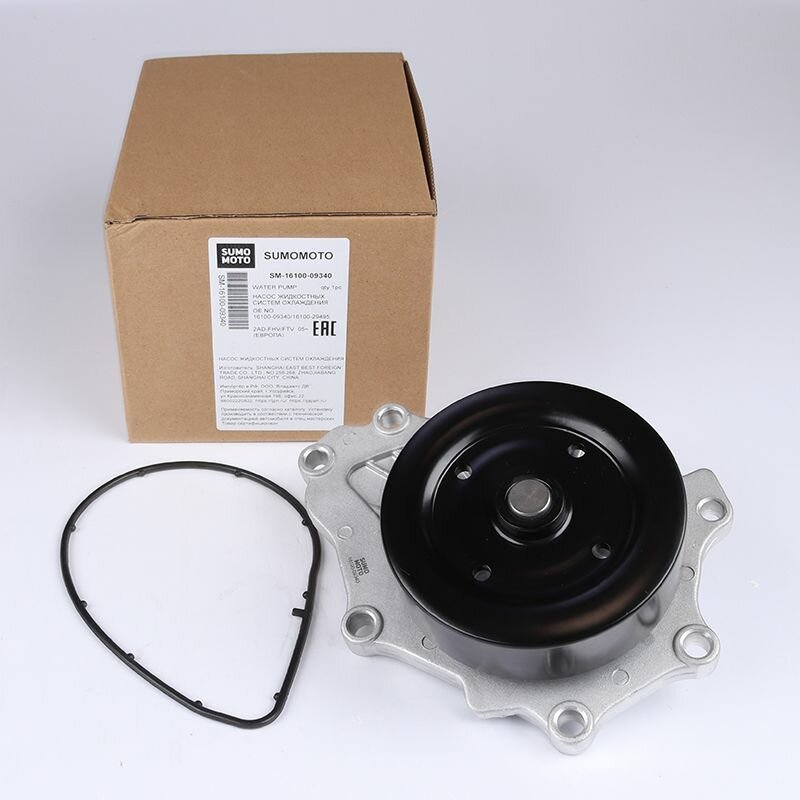 Водяной насос ( помпа ) Sumomoto SM-16100-09340 TOYOTA RAV4 2AD-FHV/FTV (05-) OEM 16100-29495